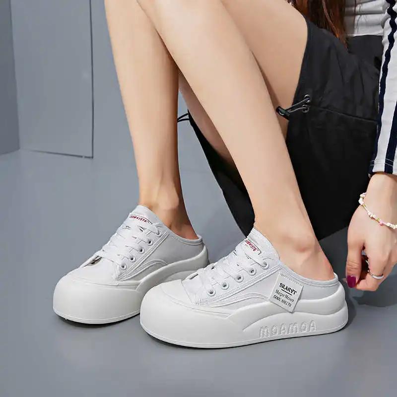 Fashion Without Heels Appearance Increases Kawaii Platform Shoes Dress Fashion Woman Sneakers Shoes Women Heels Summer Sports