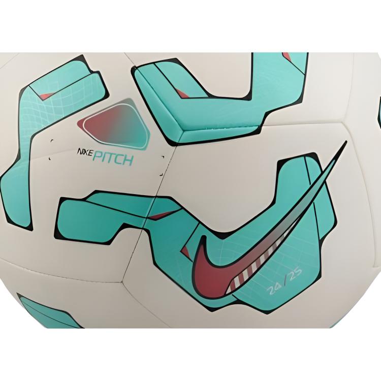 Men's Nike Size 5 Ball Machine Stitched Ball Rubber White Green Soccer Ball Unisex