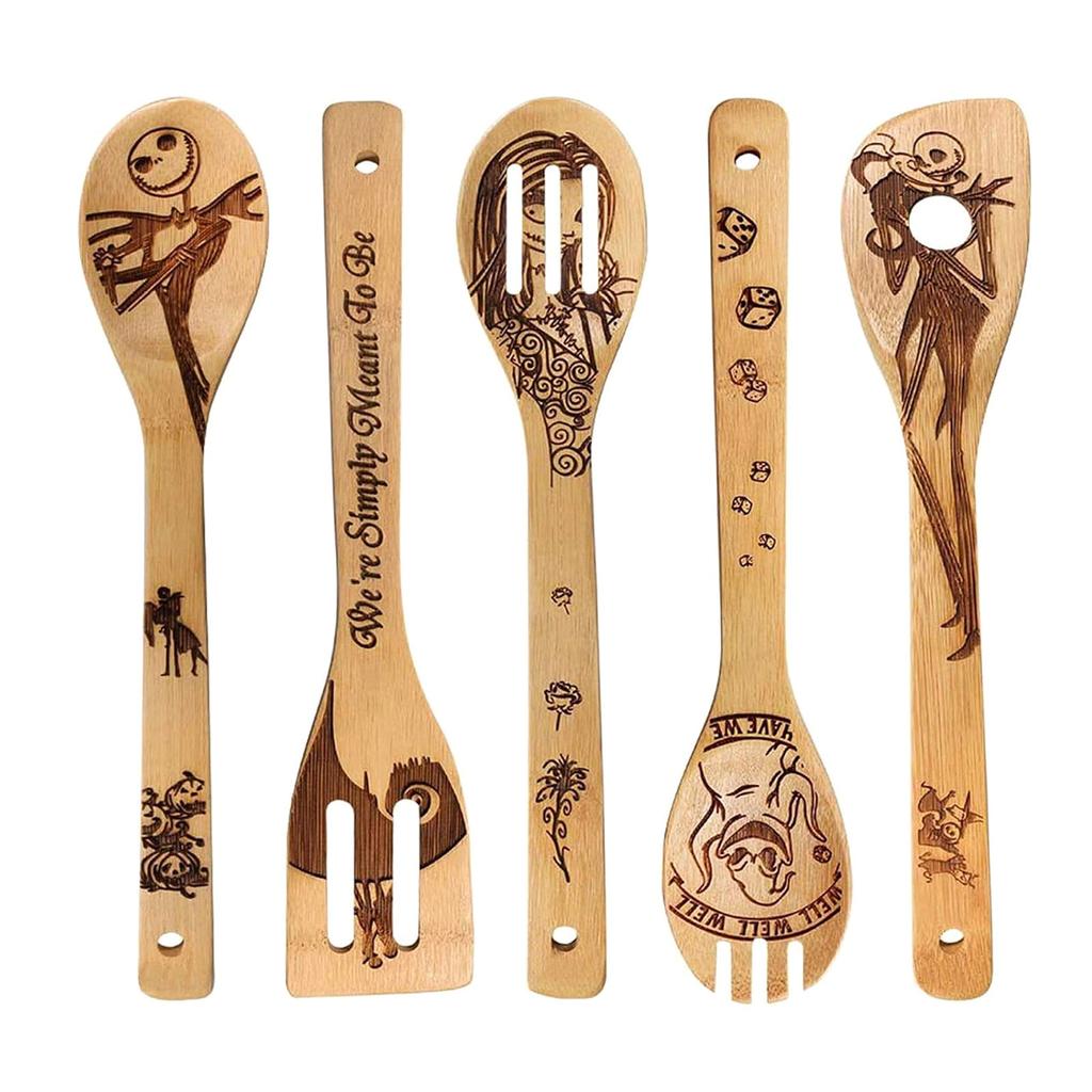 Wooden Spoons For Cooking Utensils Set