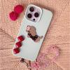 Cartoon Dog Blue/Pink Phone Case Protective Cover for iPhone 13/14/15/16 Pro Max