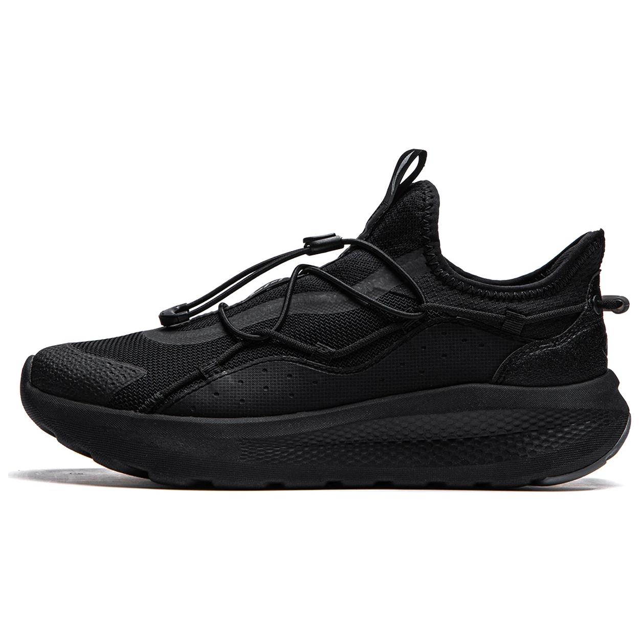 Li-Ning Yunyi Slip On Men Low Top Casual Shoes Black AGLU263-4 46