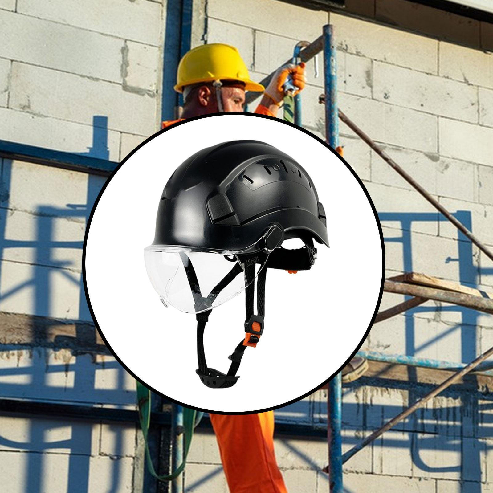 

Hardhat Impact Resistant Ventilation Accessories for Mining Construction Men чорний