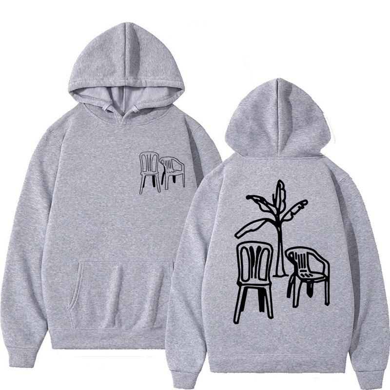 DTMF Fotos BAD BUNNY Felpe Uomo Donna Moda Hip Hop Musica Manica Lunga Pile Oversize Pullover