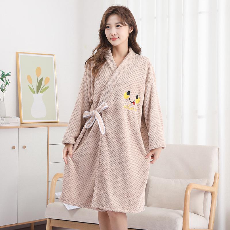 Moteriškas greitai džiūstantis koralinio vilnos vonios sijonas: Sustorintas, Minkštas, Vandenį sugeriantis, Nešiojamas Voniai Rankšluostis Pavasariui ir Rudeniui