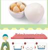 Egg-Shaped 4-Egg Microwave Steamer Cooker