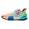 Li Ning Wade Series All Day 6 Édition Pâques Chaussures de Basketball Basse Homme sneaker Blanc Orange Bleu ABPR019-2