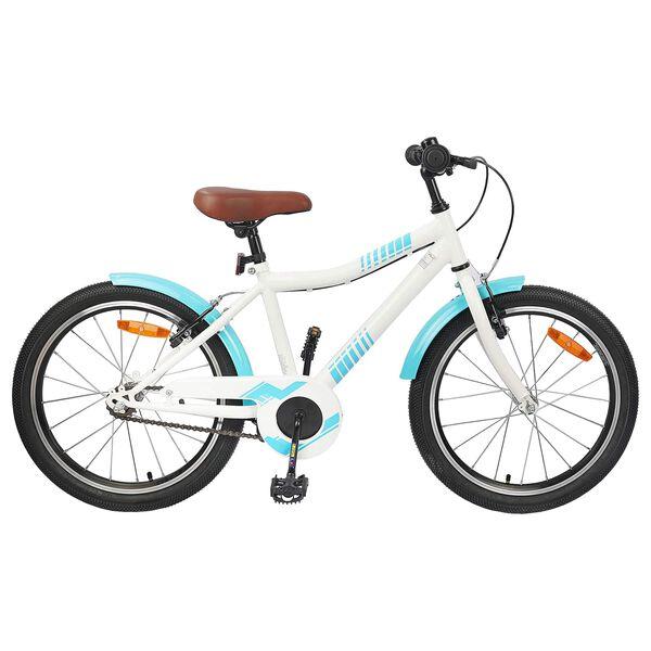 vidaXL Kinderfahrrad 18 Zoll für Alter 5-7 Hellblau