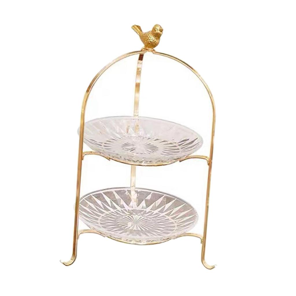 3 Tier Cake Stand Serving Tray Decor Dessert Removable Plate Display Cupcake for