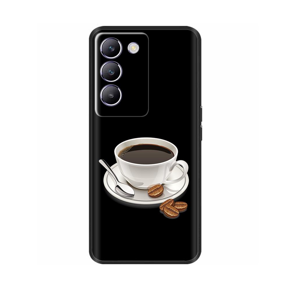 For Vivo V30 V40 SE Phone Case Shockproof Silicone Soft Bumper Cases For Vivo V40 SE V30 SE Luxury Painted Protection Back Cover