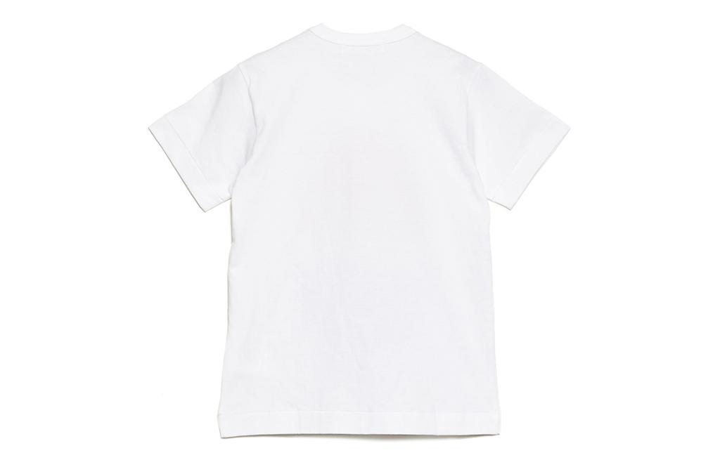 CDG Play Polka Dot Heart Tee 'White' AZ-T239-051-1