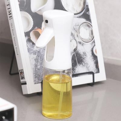 Press-type Oil Spray Bottle 200/300/500ML Kitchen Cooking Oil Sprayer Outdoor Barbecue Oil Spray Bottle Vinegar Soy Sauce