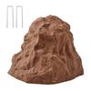 Faux Rock Cover, Outdoor Fake Rock Well Pump Cover, Realistic Natural Texture, Lightweight & Weather-Resistant Polyresin Artificial Boulder for