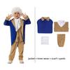 Us Colonial Child Dress With Polyester Fabric For Stage Performance And Costume Events