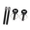 Car Hood Lock Universal Mount Bonnet Hood Pin Racing Sport Car Engine Protector Modified Accessories
