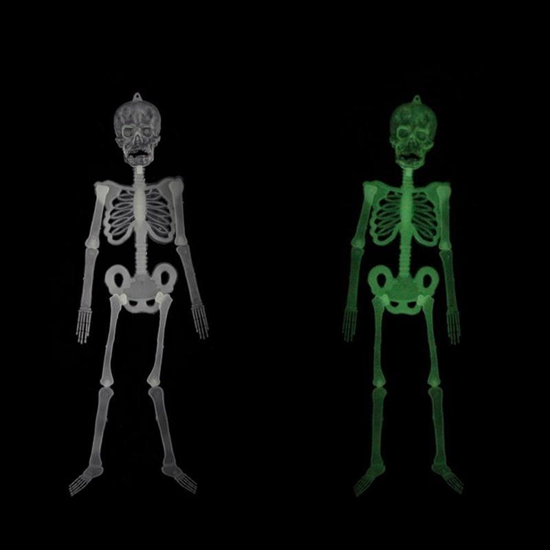 Premium Quality Luminous Hanging Human Skeleton Ideal For Halloween And Party Decor