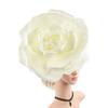 Exaggerated Rose Flowers Fascinator Hat Mardi Gras Headpiece  for Women