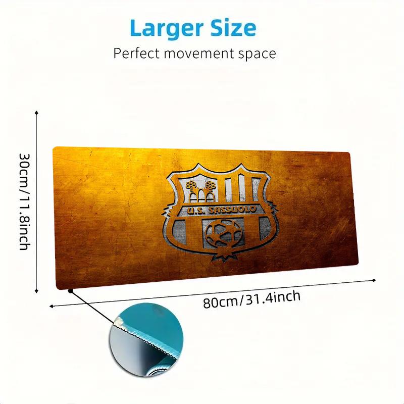 US Sassuolo Color Mouse Pad Large Gaming Table Cushion Non-slip Laptop Tablet Big Mousepad XXL Mat Mini PC Playmat With Lock edge