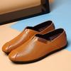 Fashion Genuine Leather Shoes for Men Fashion Designer Loafers Handmade Moccasins Outdoor Male Driving Footwear New Travel Slip On Flats