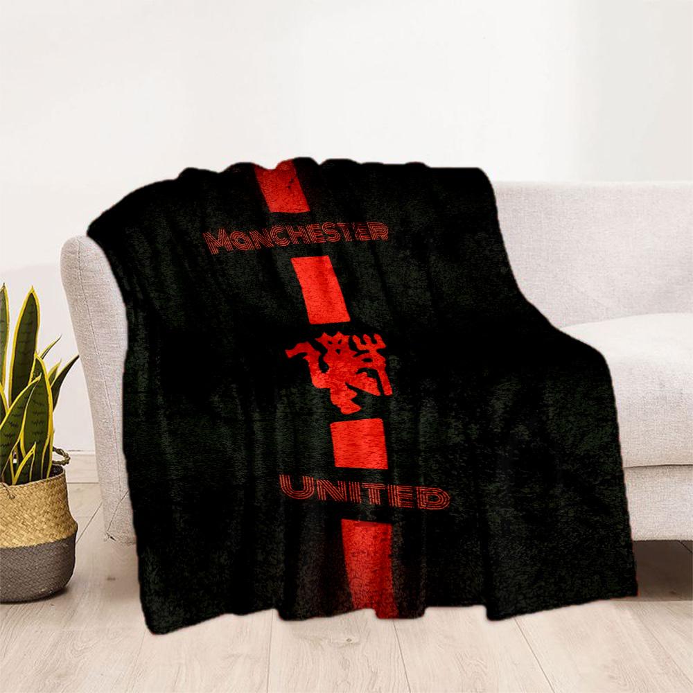 Manchester Blanket Soft Warm Cozy Perfect For Bed Picnics Sofa Four Seasons Universal Playful Design Perfect Gift For Relatives And Friends