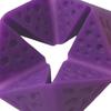 Yousheng 4Pcs Silicone Textured Flip Fidget Toy Quiet Stress Relief Fingertip Flip Sensory Toy Focus Aid Home Office Decompression Desk