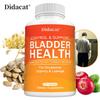 Bladder Support Dietary Supplement, Pumpkin Seed Cranberry Saw Palmetto Soy Germ Extract, 120 Capsules 60‑Day Supply