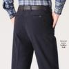 Men's Autumn/Winter Corduroy Pants - Casual Long Trousers for Middle-Aged & Elderly
