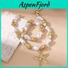Womens Geometric Necklace With Alloy Star Pendant For Women Summer