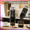 Xiaomi Electric Portable Coffee Maker Capsule Grind-and-Brew Compatible with Ground Coffee K-Cup Pods Single Cup Coffee Maker