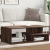 Vidaxl Coffee Table, Brown Oak, 102X55X35 Cm