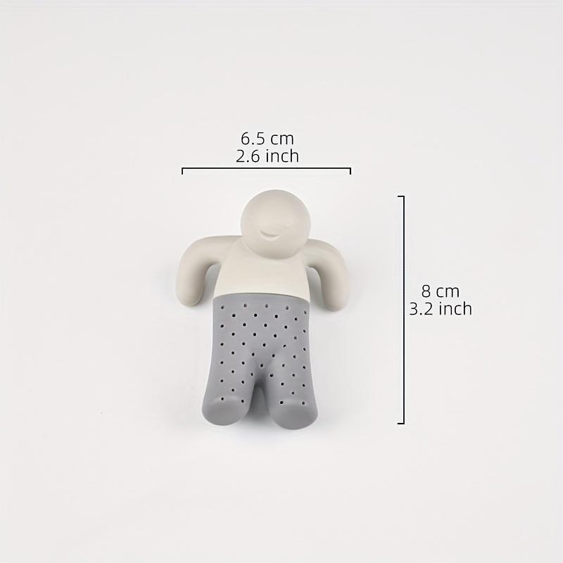 Tea Brewing Little Man/Abstract Bitter Tea Mr.Tea Water Filter/Office Lazy Person's Tea Brewing Gadget/Tea Separation Prank Item