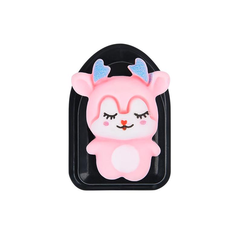 4PCS Animal Car Hooks Wall-mounted Home Decor Blossom Sundries Holder Hooks Multifunction Masks Keys Organizer Hangers