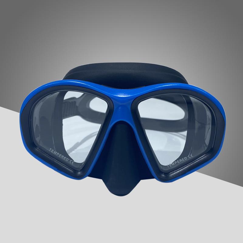 Set Maschera e Boccaglio: Maschera e Occhialini da Sub in Silicone per Uomo e Donna