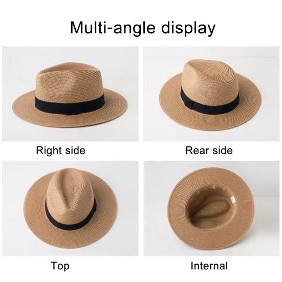 Women Straw Hat Wide Brim Sun Protection Hat Breathable Lightweight Hat with Neck Coverage Perfect Fit Sun Hat