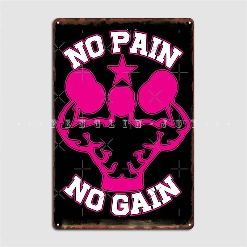 

Fitness Gym Metal Sign Club Party Club Bar Plaques Create Tin Sign Poster
