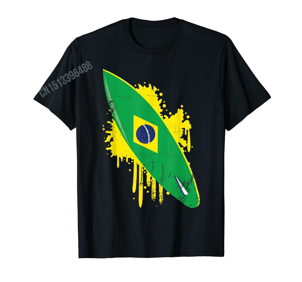 Herren Damen T-Shirt Mehr Designs Brasilien Brasilianische Flagge Brasilien Souvenir Geschenk T-Shirts Hip Hop Tops 100% Baumwolle T-Shirts