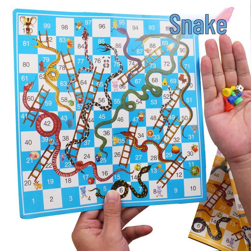 

Детская развивающая игра в шашки и «Змеи и лестницы» - Игрушка для родителей и детей для воспитанников детского сада