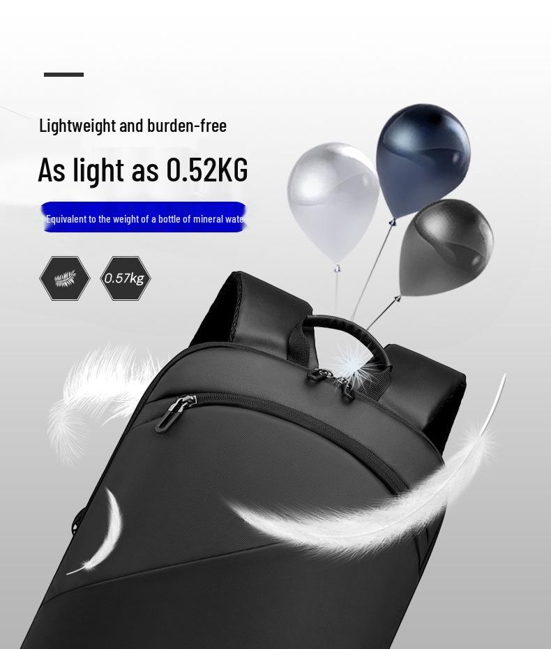 Ultra-thin Waterproof Backpack for Men and Women - High-End Travel, Fashion, Business, and Commuting.