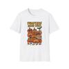 Unisex Softstyle T-Shirt Cartoon Pumpkins Funny Fall Chaos Halloween Autumn