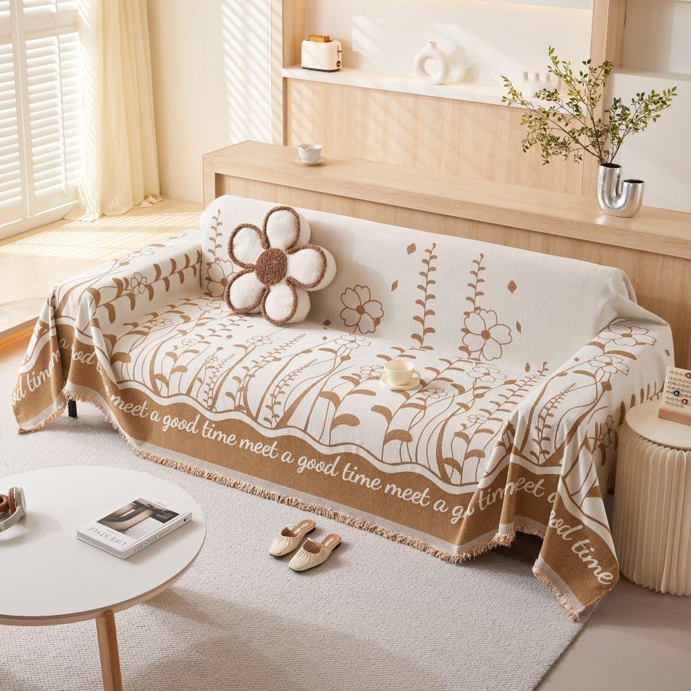 

Funda Sofa Home Синель Цветы Диван Коврик Пледы Всесезонный Кемпинг Пикник Одеяло Чехол Чехол для Дивана 180x130cm