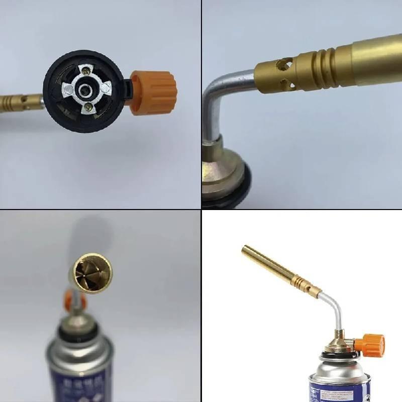 Gas 1300℃ Torchp Head Gas Blow Torch Propane Gas Brazing Solderding