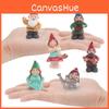 Dwarves Simulated Christmas Elves Family Character Models Micro Landscape Decor