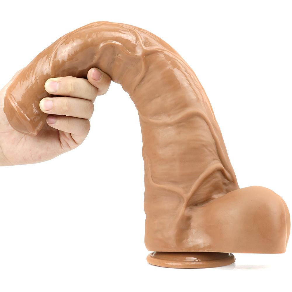 MoDi Riesiger realistischer großer Pferdedildo aus PVC, Tier-Penis mit Saugnapf, für Erwachsene, Sexspielzeug für Frauen, Vagina, Männer, Anal, Masturbator