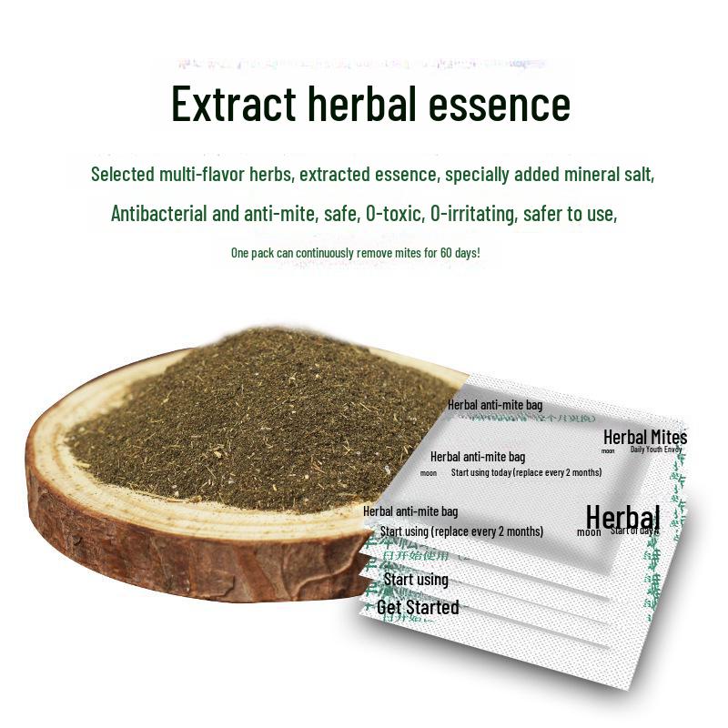 Wormwood Herbal Mite Removal for Pregnant Women & Infants – Safe for Beds & Household Use