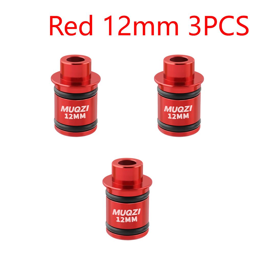3-10PCS Aluminum Alloy Bike Hub Thru Axle Adapter Quick Release Stable Bike Hub Converter Bike Thru Axle Quick Release Adapter