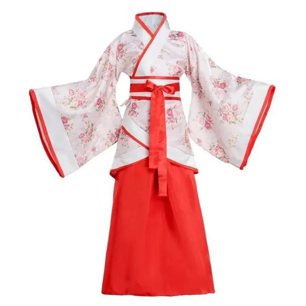 Classical Traditional Hanfu Traditional Kids Ancient Dress Fashion Stage Costume  Kids Girls