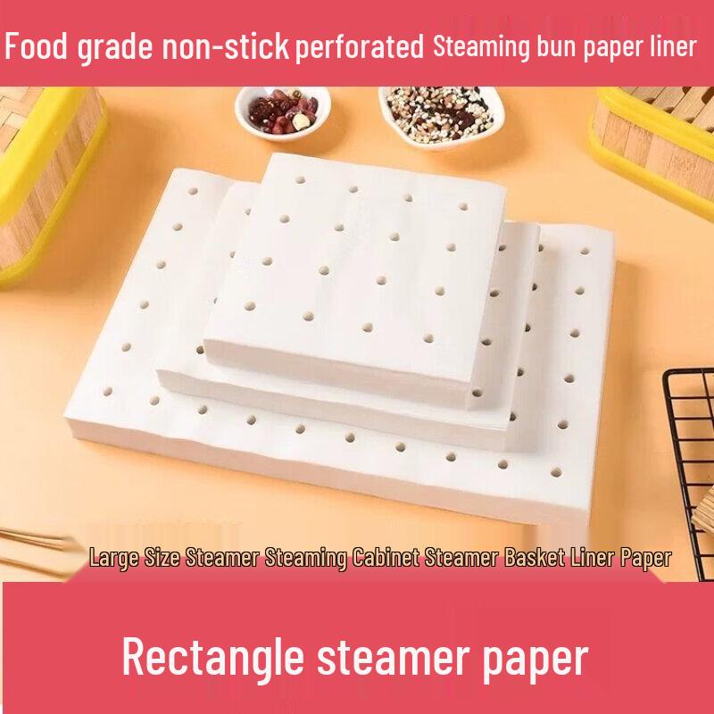 ZISIZ Rectangular Food-Grade Steamer Liners