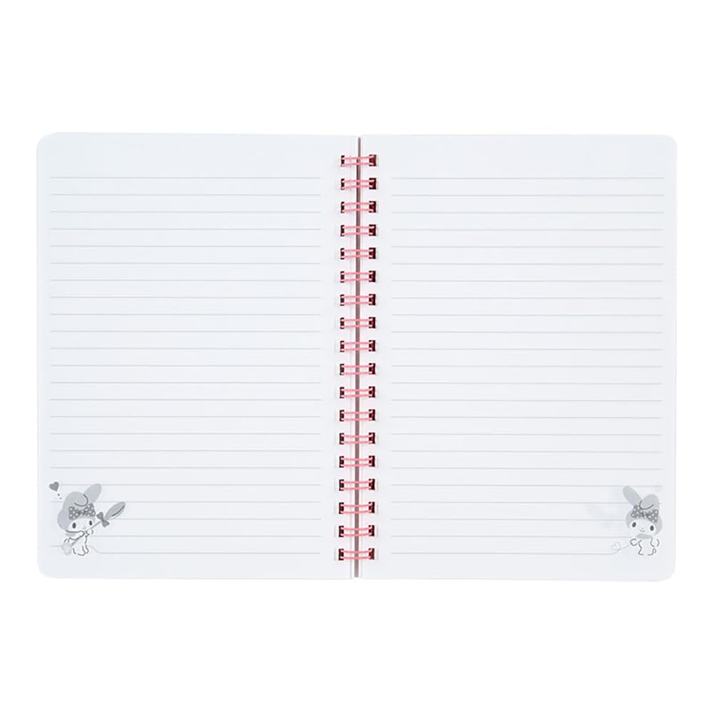 Sanrio My Melody B6 Ring X X Character 092045 Notebook, 18.2 13.5 1.5 Cm,