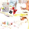 Sewing Large Sewing Small Tool Sewing Retro Modern Sewing Pincushion Small Birthday D&D Box, Capacity, Box, Organizer, Box, Tools, Storage, Two-Layer