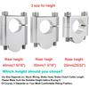 Handlebar Riser Motorcycle For CRF230F 22mm For CRF250F For CRF150 For CRF230L For CRF250L 7/8" Fat Bar Handlebar Mounting Riser With Clamps Bar