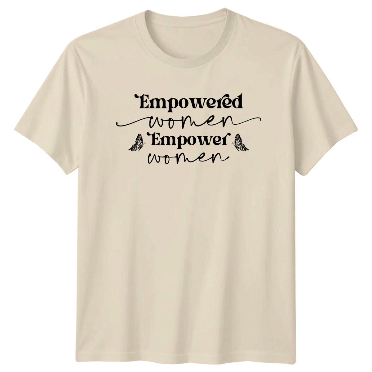Empowered Women Empower Women T-Shirt Butterfly Graphic Tee S